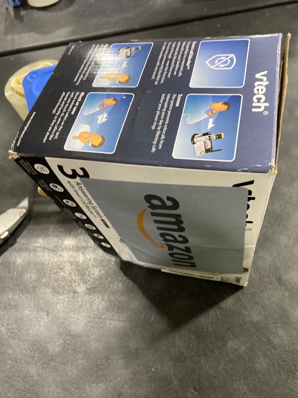 Photo 1 of VTech IS8151-3 Super Long Range 3 Handset DECT 6.0 Cordless Phone for Home with Answering Machine, 2300 ft Range, Call Blocking, Bluetooth, Headset Jack, Power Backup, Intercom, Expandable to 12 HS