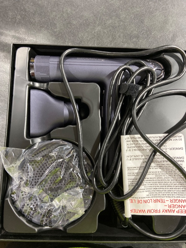 Photo 1 of Bio Ionic SMART-X Hair Dryer with Diffuser, High-Efficiency Blow Dryer with 3 Heat & 3 Speed Settings, Gently Dries, Defines & Reduces Frizz, Self-Cleaning Function, Alpine White