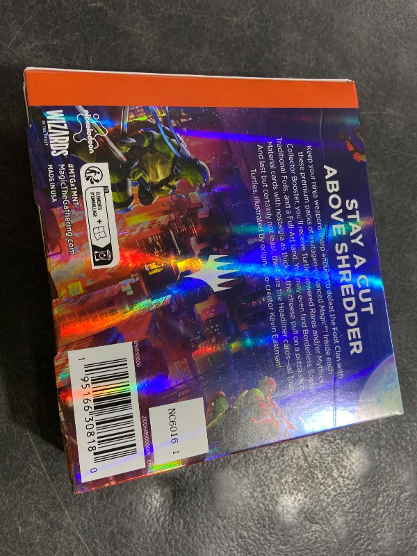 Photo 1 of Magic: The Gathering | Teenage Mutant Ninja Turtles - Collector Booster Box | 12 Packs | Collectible Trading Card Game