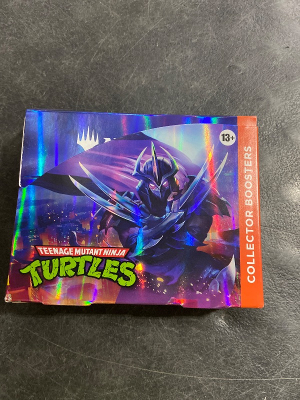 Photo 1 of Magic: The Gathering | Teenage Mutant Ninja Turtles - Collector Booster Box | 12 Packs | Collectible Trading Card Game