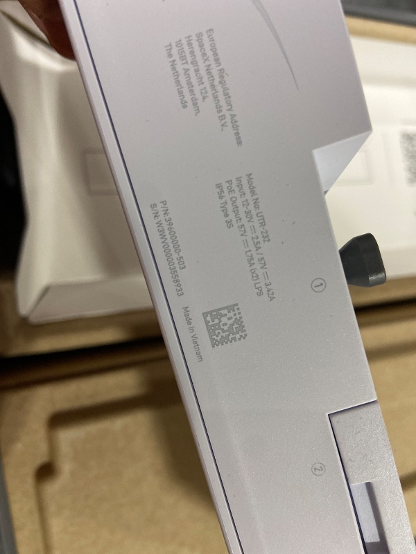 Photo 1 of Mesh Router for Starlink Gen 3 with WiFi 6 | Works with Gen 1/2 Rectangular Dish and Gen 3 Flat Dish, White, UTR-32