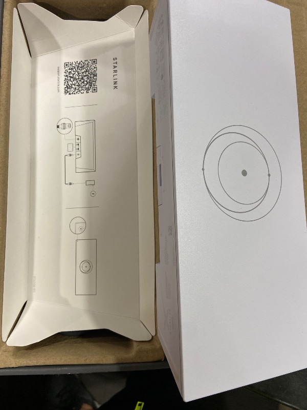 Photo 1 of Mesh Router for Starlink Gen 3 with WiFi 6 | Works with Gen 1/2 Rectangular Dish and Gen 3 Flat Dish, White, UTR-32