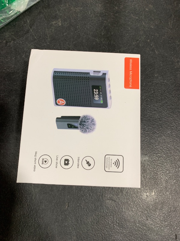 Photo 1 of 2026 New Upgraded Voice Amplifier Wireless Microphone with Magnetic Lavalier, LED Display Screen, Rechargeable Portable Microphone Speaker for Teachers, Classroom, Yoga, Meetings, Speeches, Tours