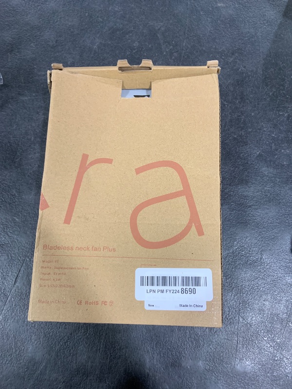 Photo 1 of FrSara Neck Fan, Portable Personal Fan Strong Wind, 4000mAh, Air Volume,360° Cooling, No Hair Twisting, Air Volume On 2 Sides, Non-Slip, Quick Charge, Long Use Time, Birthday Gift for Women, Dad, Men