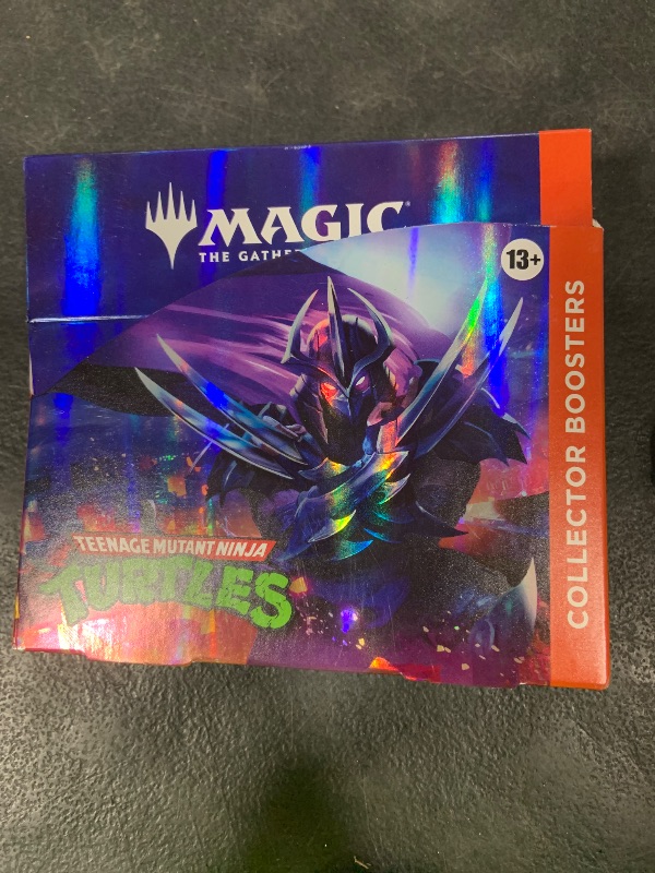 Photo 1 of Magic: The Gathering | Teenage Mutant Ninja Turtles - Collector Booster Box | 12 Packs | Collectible Trading Card Game