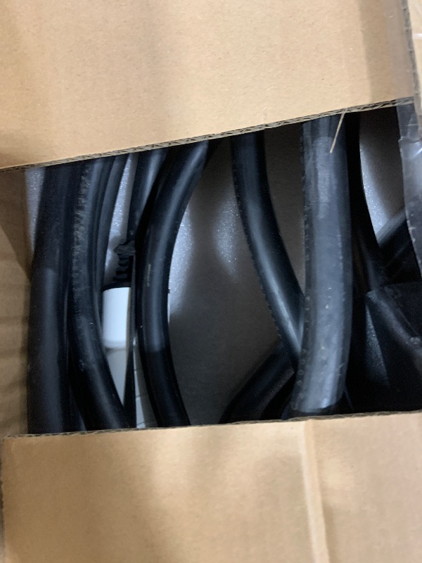 Photo 1 of Level 2 EV Charger, 50 Amp, 240V, NEMA 14-50P Plug, 25FT Portable Electric Vehicle Charger for SAE J1772 Cars, Adjustable Current & Delay Timer, Fast Charging and Convenient for Home Use and Road Trip