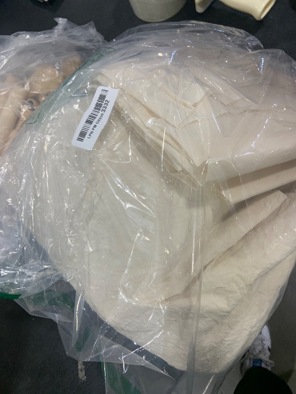 Photo 1 of 10 Yards 100% Cotton Muslin Fabric Natural Unbleached Linen Fabric by The Yard 63 inch x 10 Yards Unbleached Muslin Linen Fabric Material for Sewing Material Apparel Cloth