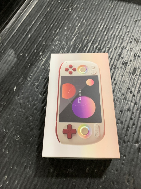 Photo 1 of AYANEO Pocket AIR Mini Android Handheld Game Console - 4.2" HD 4:3 Retro Gaming Screen, MTK G99 Octa-Core, Hall Effect Joystick & Triggers, Portable Gaming Device (Retro White, 3G+64G)