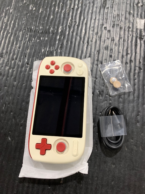 Photo 1 of AYANEO Pocket AIR Mini Android Handheld Game Console - 4.2" HD 4:3 Retro Gaming Screen, MTK G99 Octa-Core, Hall Effect Joystick & Triggers, Portable Gaming Device (Retro White, 3G+64G)