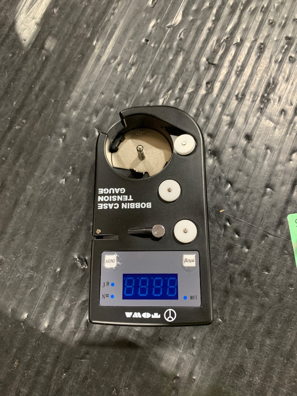 Photo 1 of CKPSMS Brand - TOWA Digital Bobbin Case Tension Gauge Compare to TM-1 L-Style (DTM-A1+TM-501)