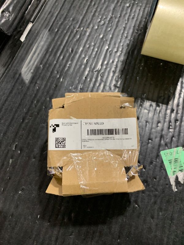 Photo 1 of FRESH SPEED 4-Inch Backdraft Damper Shutter Inline Spring Loaded for Dryer Duct