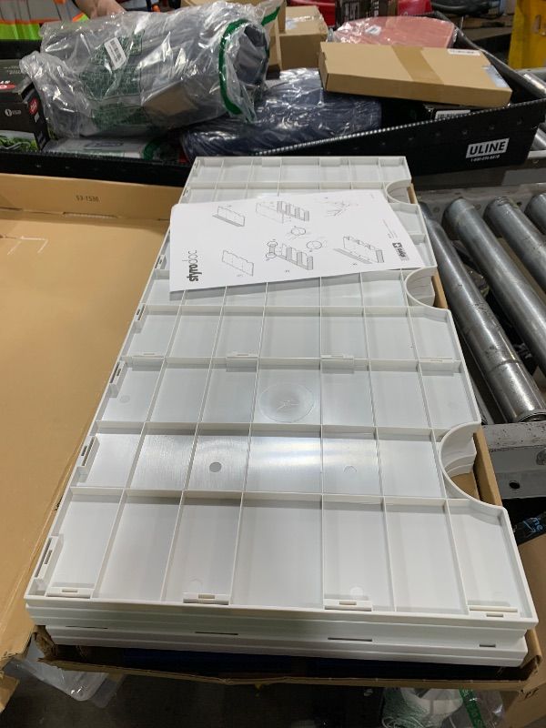 Photo 1 of Ultimate Office TierDrop Jumbo 12-Compartment High-Wall Sorter - Sorts Documents, Forms & Mail - Durable Construction Features Expandable, Modular, No-Tool Assembly Design