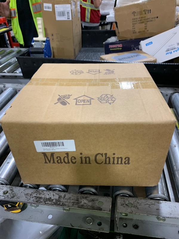 Photo 1 of OFLNLL Metal Semi Flush Mount Ceiling Light, 11.6" White and Gold Industrial Flush Mount, Single Lamp Base Modern Ceiling Light Fixtures for Entryway Hallway Kitchen Laundry Room