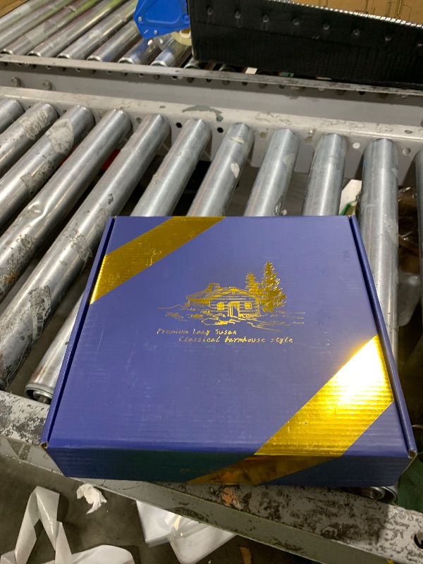 Photo 1 of 10" Oak Bathroom Vanity Tray Turntable for Perfume Candle, Round Wooden Decorative Tray for Kitchen Sink Countertop Organizer, Bathroom Counter Organizer for Skincare Makeup, Rustic Whitewased