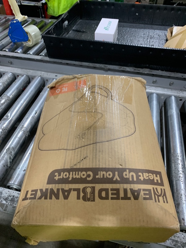 Photo 1 of LaffyLo Electric Heated Blanket Full Size - 72"x84", Soft Flannel Heating Blanket, 10 Heating Levels, 1-12 H Auto Shut Off, Breathable Warm and Washable for Bed, Dark Grey