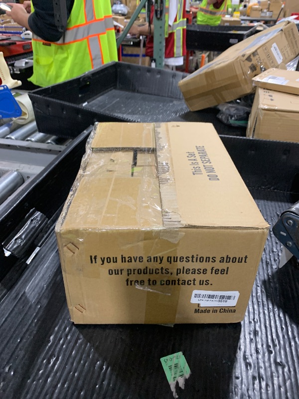 Photo 1 of Plustool 6 Pack Brushed Nickel Door Handle, Door Knobs Interior Heavy Duty, Flat Square Privacy Door Levers, Keyless Door Lockset for Bedroom and Bathroom