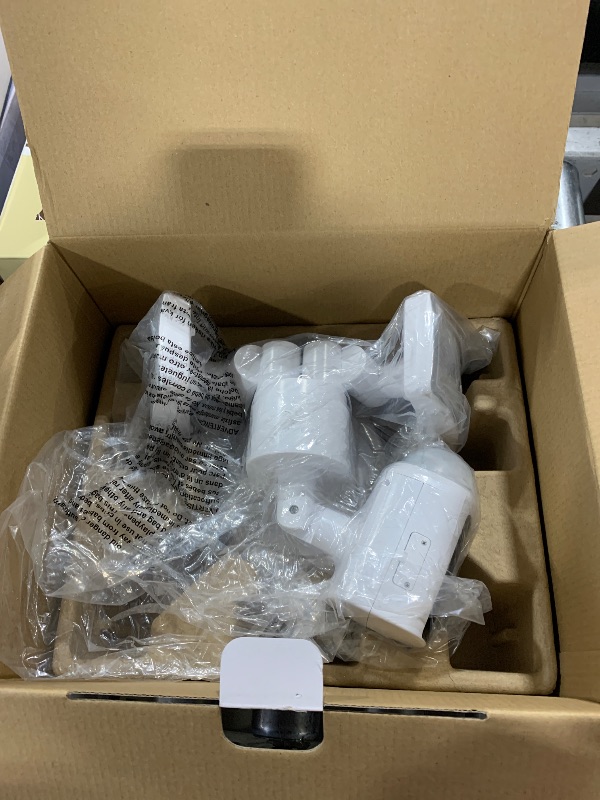 Photo 1 of Feit Electric SEC5000/CAM/WIFI Outdoor LED Smart Security Camera with Motion Sensor, 2-Way Audio, 5000 Lumens Floodlight, Works with Alexa and Google Asst, Alarm, Hardwired, Updated Version of SEC3000