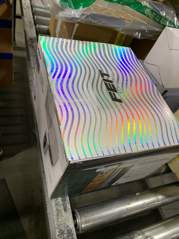 Photo 1 of Feit Electric SEC5000/CAM/WIFI Outdoor LED Smart Security Camera with Motion Sensor, 2-Way Audio, 5000 Lumens Floodlight, Works with Alexa and Google Asst, Alarm, Hardwired, Updated Version of SEC3000