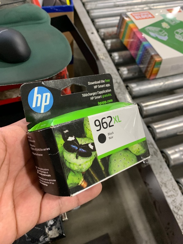 Photo 1 of HP 962XL Black High-Yield Ink Cartridge | Works with OfficeJet 9010, Pro 9010, 9020 | Eligible for Instant Ink | 3JA03AN