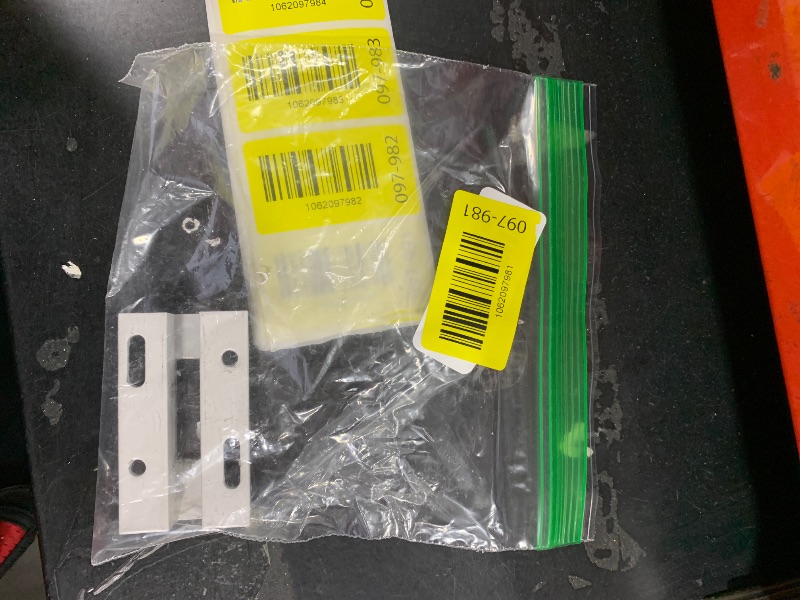 Photo 1 of 1 Pc E 2124 Aluminum Sliding Door Keeper, for Hook Style Latch, Extruded Sliding Patio Door Latch, Fit for Pella, Micron 1200 Series, Viking Doors and Other Sliding Glass Doors