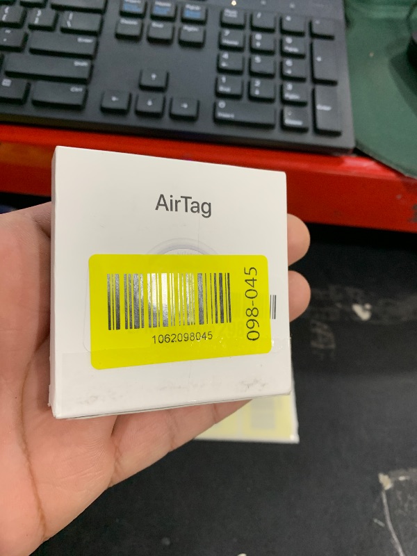 Photo 1 of **LOCKED** Apple AirTag (2nd Generation): Tracker for Keychain, Wallet, and More; Locator with Sound; Simple One-Tap Setup with iPhone or iPad; Key Finder with up to 1.5X Precision Finding Range, Pack of 20