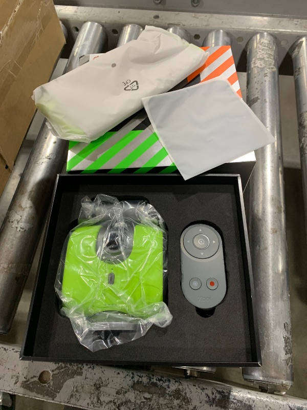 Photo 1 of XbotGo Chameleon AI Auto Sports Action Camera - 4K 60FPS Soccer Camera and Basketball Tracking Camera for Team Sports, Live Streaming, No Subscription, Works with iOS & Android (Lemon Green)