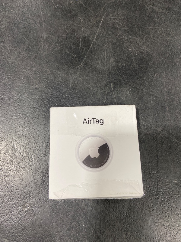 Photo 1 of ********READ CLERK COMMENTS********
Apple AirTag (2nd Generation): Tracker for Keychain, Wallet, and More; Locator with Sound; Simple One-Tap Setup with iPhone or iPad; Key Finder with up to 1.5X Precision Finding Range*