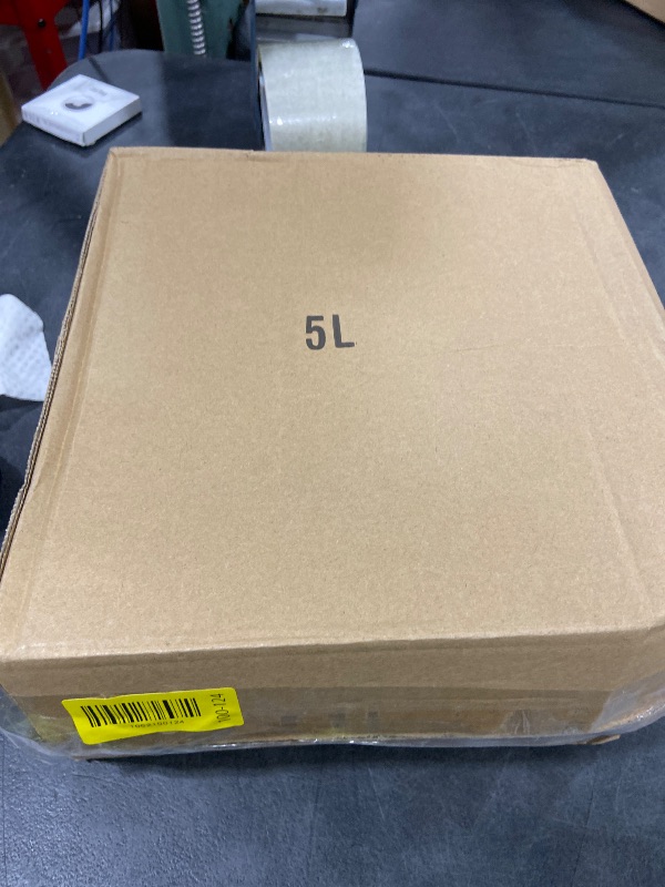 Photo 1 of 1.35 Gallon Battery Powered Sprayer, Electric Garden Sprayer with Rechargeable Handle, 3 Mist Nozzles, Retractable Wand, Water Pump Sprayer with Adjustable Shoulder Strap for Yard, Lawn and Garden