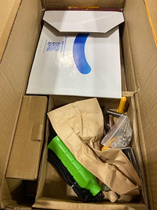 Photo 1 of ZUMI Wall-Mounted Garage Door Opener, App-Controlled Garage Opener with Manual Backup IR Sensors, Heavy-Duty Smart Garage Entry Device Access Unit for Garage Door Opening & Closing