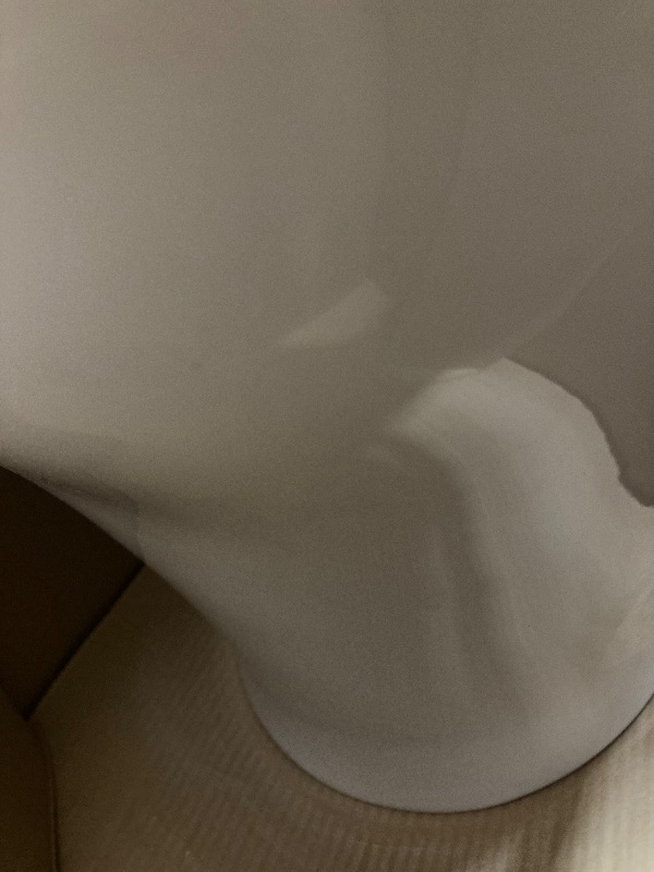 Photo 1 of **Missing pieces**TOTO® WASHLET®+ Aquia IV® Cube Two-Piece Elongated Dual Flush 1.28 and 0.9 GPF Toilet with S7A Contemporary Bidet Seat, Cotton White - MW4364736CEMFGN#01