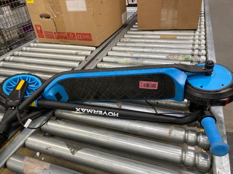Photo 1 of **MISSING PARTS AND DAMAGED WIRES**HOVERMAX Kids Electric Scooter - Ages 6-12, 10mph, 9.3mi Range w/ 7-Color Lights & 7" Tires