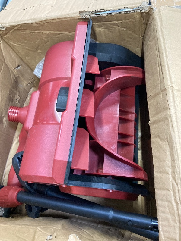 Photo 1 of **without battery not included**Snow Shovel for Milwaukee M18 Battery, 1200W Brushless Electric Snow Blower, 10" Wide & 6" Deep Clearing, Adjustable Chute, Lightweight 11.5lbs, for Deck, Steps, Walkways (Battery Not Included)
