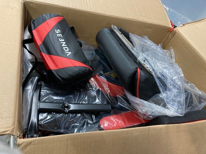 Photo 1 of ***PURCHASE FOR PARTS ONLY***Seenda GCPro-10 Gaming Chair, Big and Tall Video Game Chair with Footrest, High Back Ergonomic Computer Desk Chair Height Adjustable with Headrest and Lumbar Support
***PURCHASE FOR PARTS ONLY***