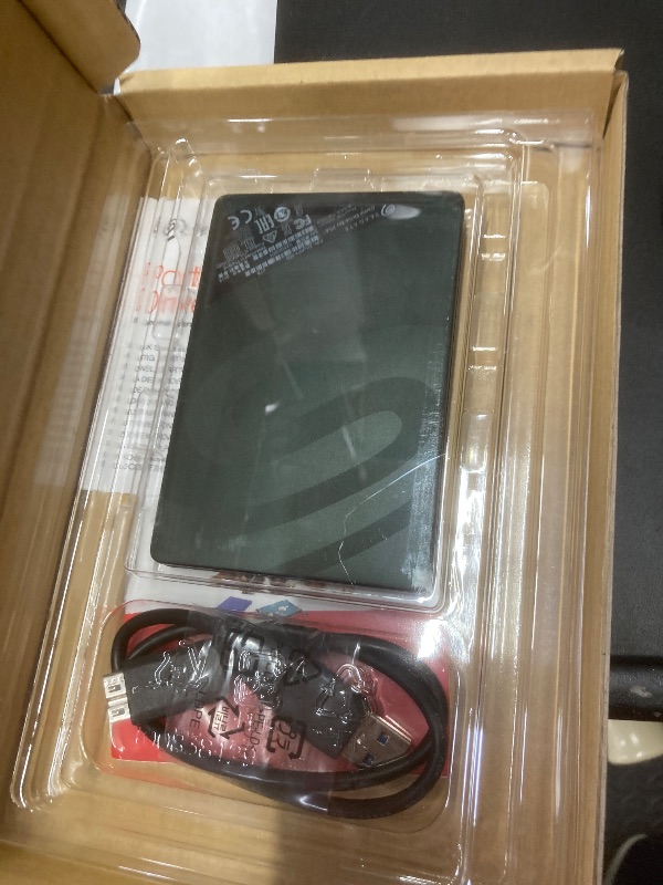 Photo 1 of **PARTS ONLY***Seagate Portable 2TB External Hard Drive HDD — USB 3.0 for PC, Mac, PlayStation, & Xbox -1-Year Rescue Service (STGX2000400)