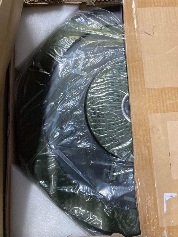 Photo 1 of **2 pack****CAP Barbell 100 LB Economy Olympic Bumper Plate Set with Color Logo | Black