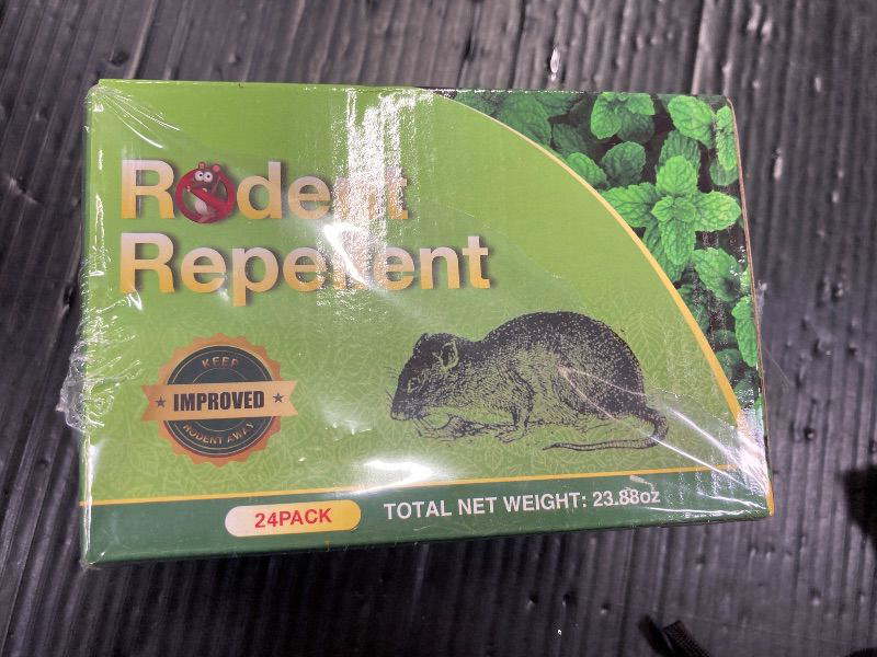 Photo 1 of ***COUNT OF 17 VERIFIED***Mouse Repellent Balls, Peppermint Oil Scent, Safe for Indoor Use, 24PCS***COUNT OF 17 VERIFIED***