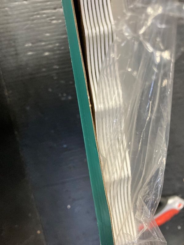 Photo 1 of ***2 PIECES MISSING*8 TOTAL***Commomy Thicker White Peel and Stick Backsplash - 10 pcs of 12" x 12" - 3D Adhesive Peel and Stick Tiles Backsplash for Kitchen, Bathroom, Removable, Waterproof, Vinyl Wall Tile (Pure White)***2 PIECES MISSING*8 TOTAL***