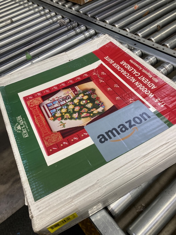 Photo 1 of 17.5-inch Wooden Nutcracker Suite Advent Calendar