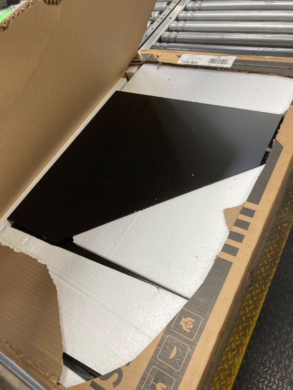 Photo 1 of ***Selling for parts only***Casacomoda Computer Desk L Shaped, 51 Inch Reversible L Shaped Desk, Gaming Desk, Home Office Desk, Carbon Fiber Black