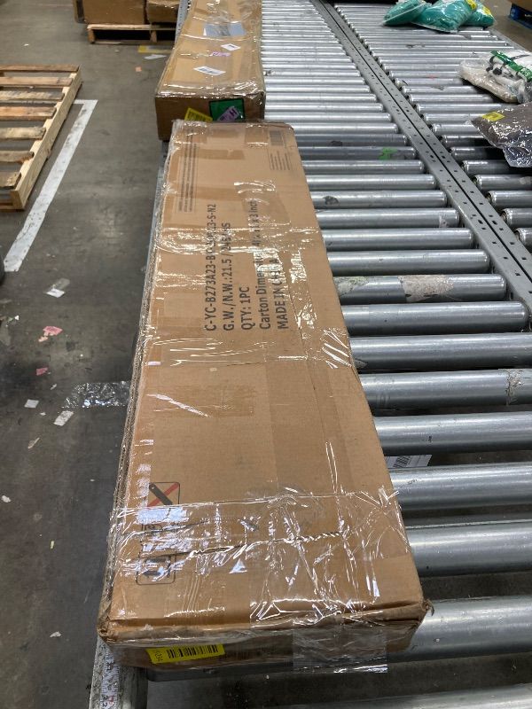 Photo 1 of **Missing Box1**ArisingAsia Bunk Bed Twin Over Full, Metal Bunk Bed with Ladders, Safety Guard, Noise Free for Small Bedroom, Black (Twin Over Full(Middle))