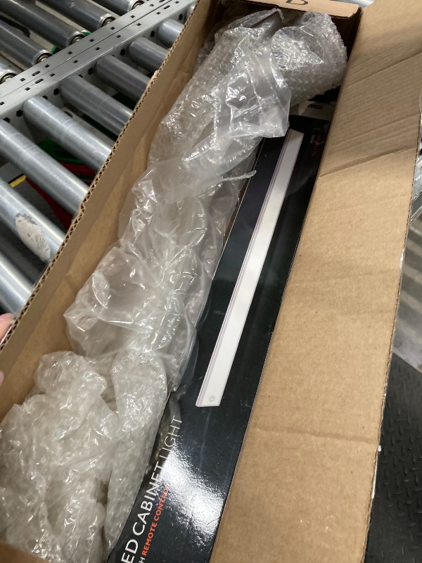View 2 of **NO REMOTE OR CHARGERS/LIGHTS ONLY***204 LED Under Cabinet Lights Wireless with Full Lighting,Rechargeable Closet Lights with Remote and Motion Sensor Indoor,Under Counter Light with CCT and Dimmable for Kitchen,Stair(3 Pack,23.6inch)