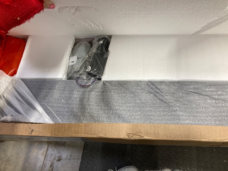 Photo 1 of *****partial set *****PVWIIK Twin Upholstered Daybed with Trundle and USB & LED Light for Bedroom, Living Room, Office, Small Space Design,Wodd Platform Bed,No Box Spring Needed, Pink