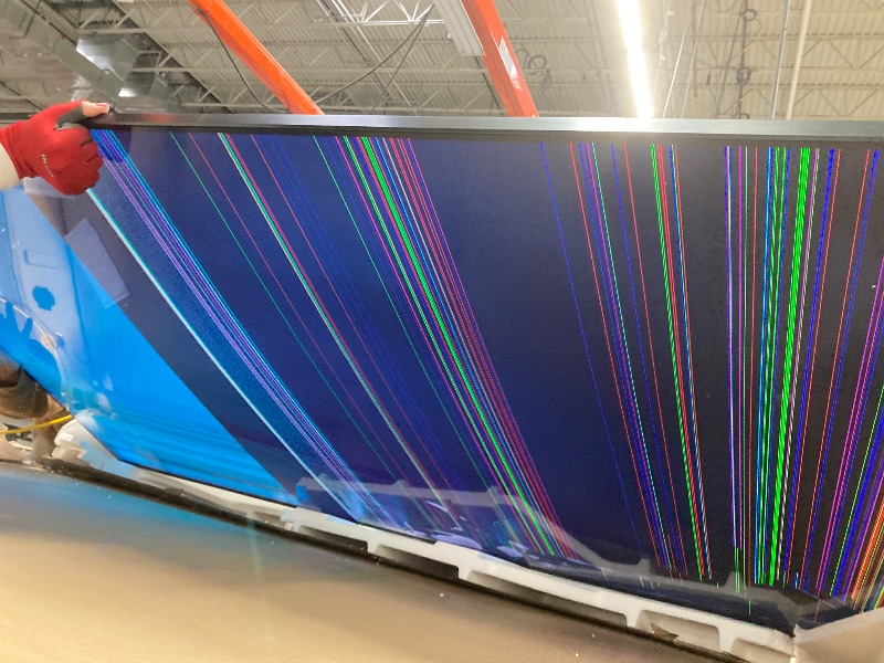 Photo 1 of ********BROKEN. NO RETURN******Samsung 85-Inch Class Neo QLED 4K QN80F Series, Vision AI, Mini LED Smart TV (2025 Model, 85QN80F) Neo Quantum HDR, Object Tracking Sound Lite w/Dolby Atmos, NQ4 AI Gen2 Processor, Alexa Built-in