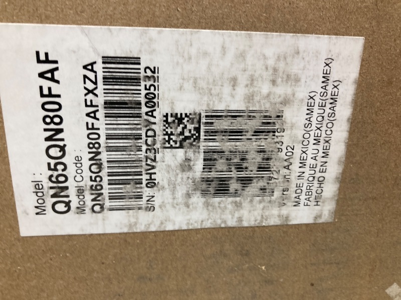 Photo 1 of ****************NO RETURNS***********Samsung 65-Inch Class Neo QLED 4K QN80F Series, Vision AI, Mini LED Smart TV (2025 Model, 65QN80F) Neo Quantum HDR, Object Tracking Sound Lite w/Dolby Atmos, NQ4 AI Gen2 Processor, Alexa Built-in