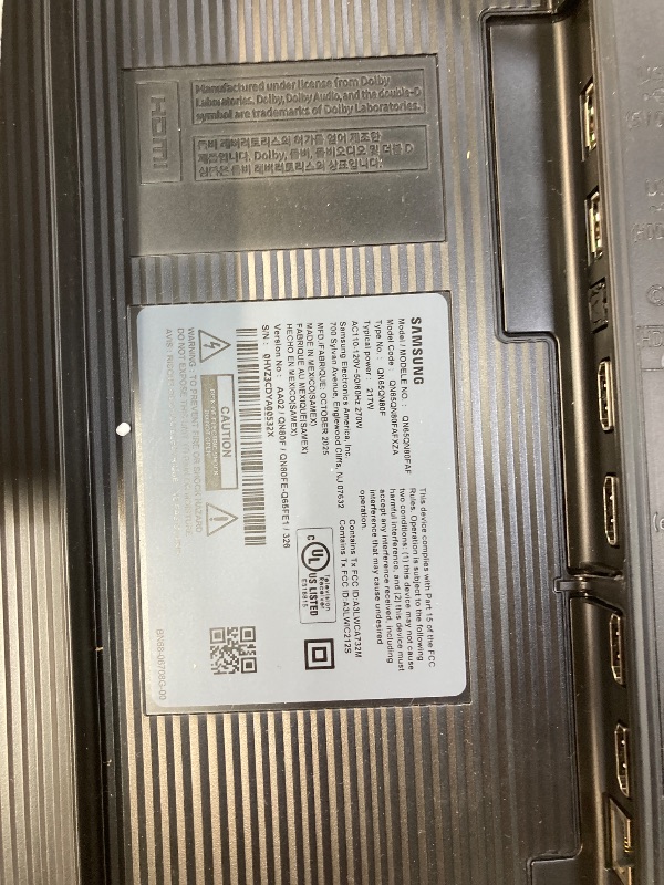 Photo 1 of ****************NO RETURNS***********Samsung 65-Inch Class Neo QLED 4K QN80F Series, Vision AI, Mini LED Smart TV (2025 Model, 65QN80F) Neo Quantum HDR, Object Tracking Sound Lite w/Dolby Atmos, NQ4 AI Gen2 Processor, Alexa Built-in