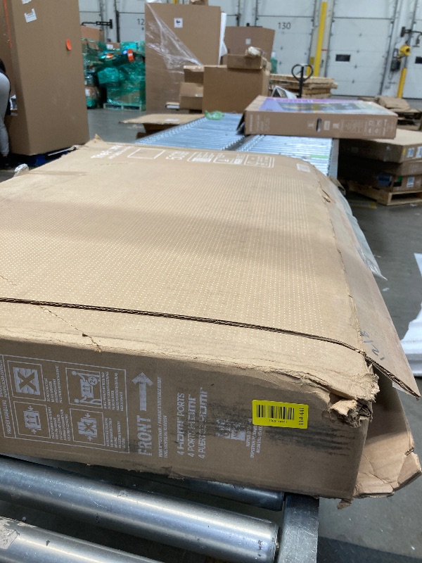 Photo 1 of *****NO RETURN***Samsung 50-Inch Class The Frame LS03F 4K QLED Smart TV (2025 Model) Slim Fit Wall Mount, Modern Frame Design, NQ4 AI Gen2 Processor, Art Mode, Artful Picture Quality, Samsung Vision AI, Alexa Built-in