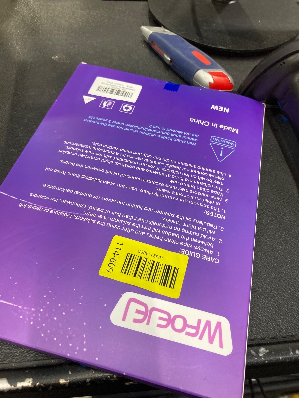 Photo 1 of 13 PCS Hair Cutting Scissors Shears Kits?Professional Haircut Scissors Kit with Cutting Scissors?6.5 Inches Hair Cutting Scissors Kit for Men/Women/Kids/Salon & Home