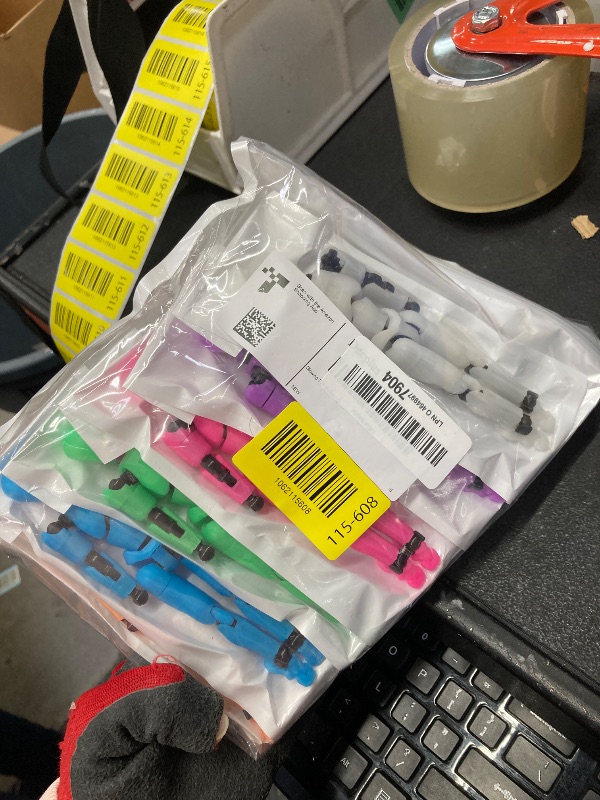 Photo 1 of [6-PACK] Glowing Titan 13 Action Figure Set Already Assembled, T13 3D Printed Action Figures With Weapons Accessories T 13 Lucky Robo Dummy Nova 13 Action Figures, Figura de acción t13 (6-Colors)