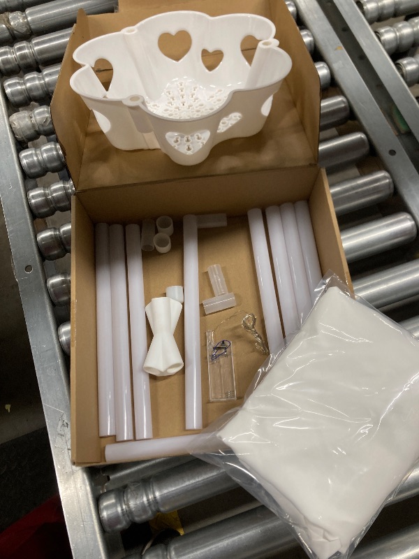 Photo 1 of ***DAMAGED -SELLING AS IS*** Fanfanwin 39 Inches Halloween Ghost Candy Bowl Stand Lighted Large Witches Ghost Cauldron Pot Trick Treat Lighted Candy Holder Bucket for Halloween Front Door Porch Outdoor Indoor Decor