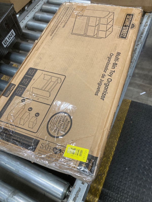 Photo 1 of ***(MISSING PARTS - SELLING AS PARTS ONLY)*** Sesame Street 6 Bin Design and Store Toy Organizer by Delta Children